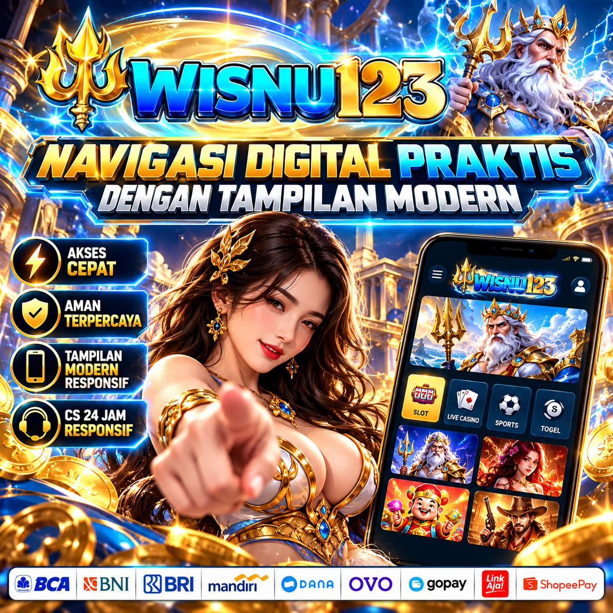 Galeri foto WISNU123: Navigasi Digital Praktis dengan Tampilan Modern di Jakarta