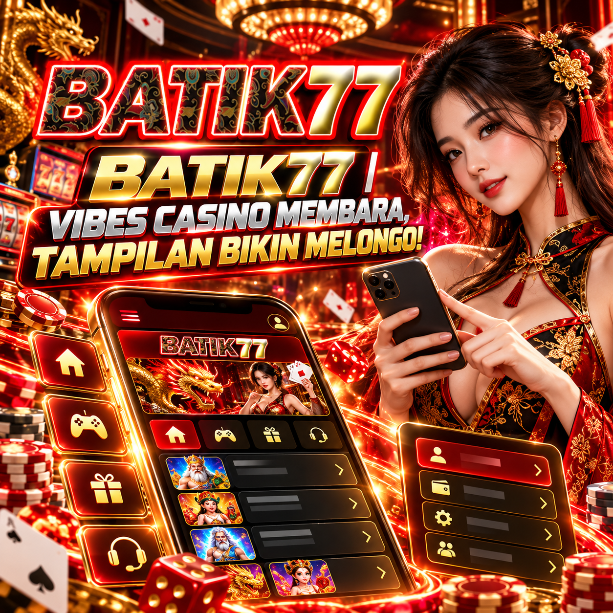BATIK77 | TAMPIL BEDA, VIBES GILA, GAYA TANPA REM!