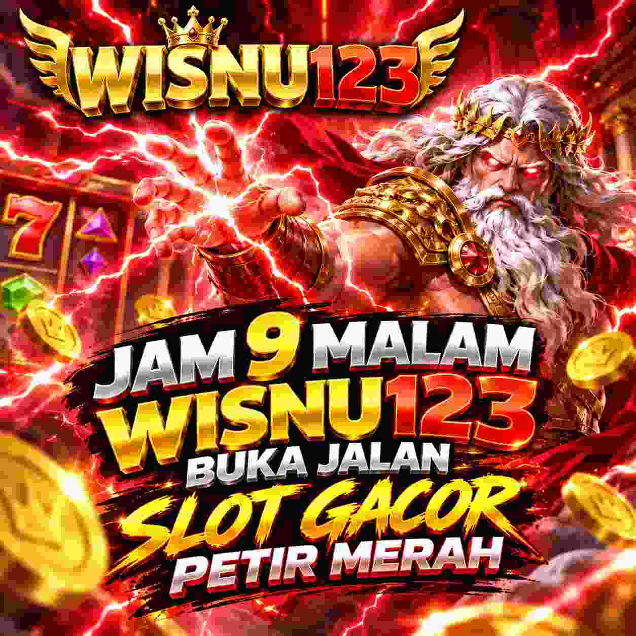Banner WISNU123 mengenai fitur permainan