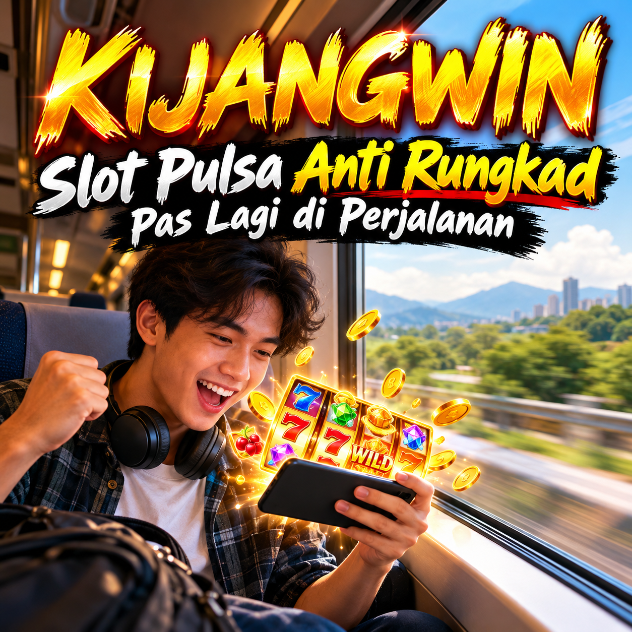 KIJANGWIN, Slot Pulsa Anti Rungkad Pas Lagi di Perjalanan