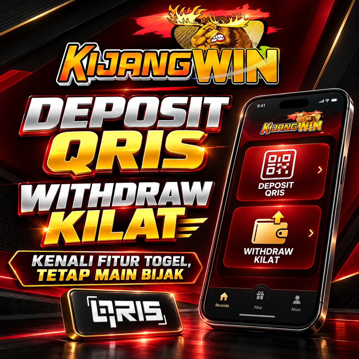 Galeri foto KIJANGWIN: Deposit QRIS & Withdraw Kilat, Main Togel Terpercaya di Jakarta