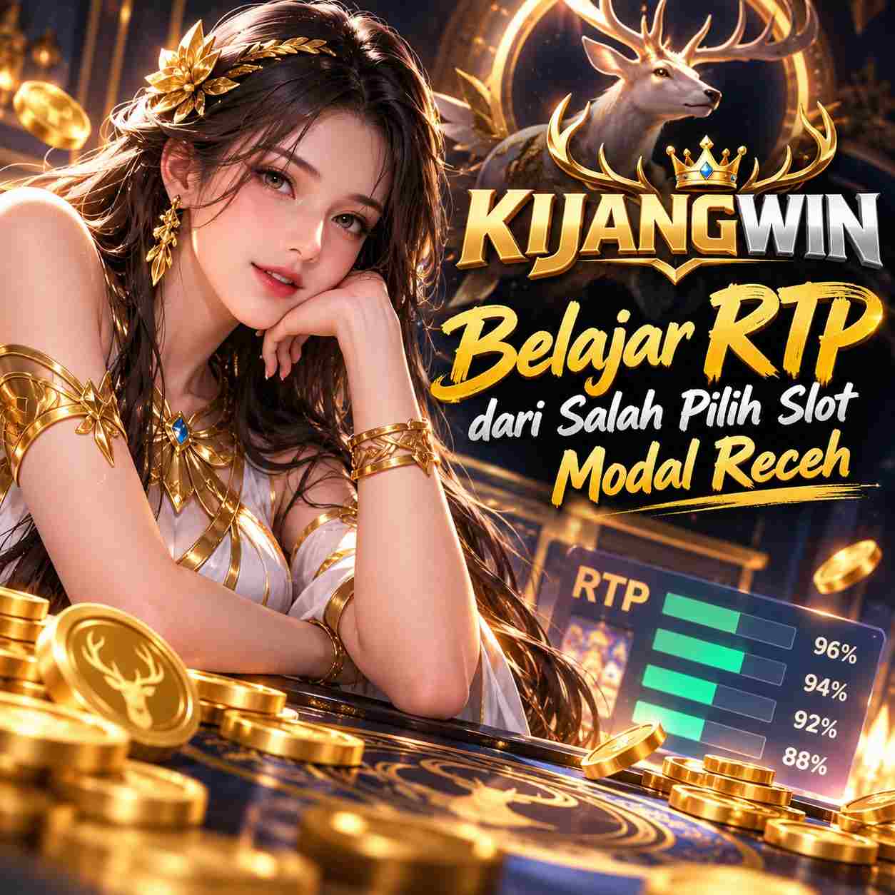 Banner KIJANGWIN dengan pilihan provider permainan