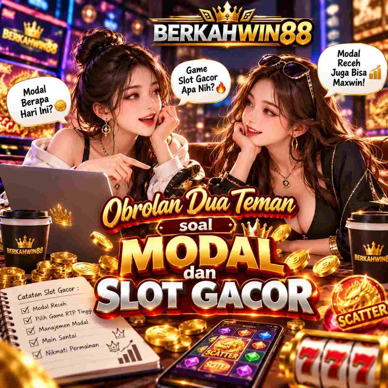 Banner BERKAHWIN88 mengenai fitur permainan