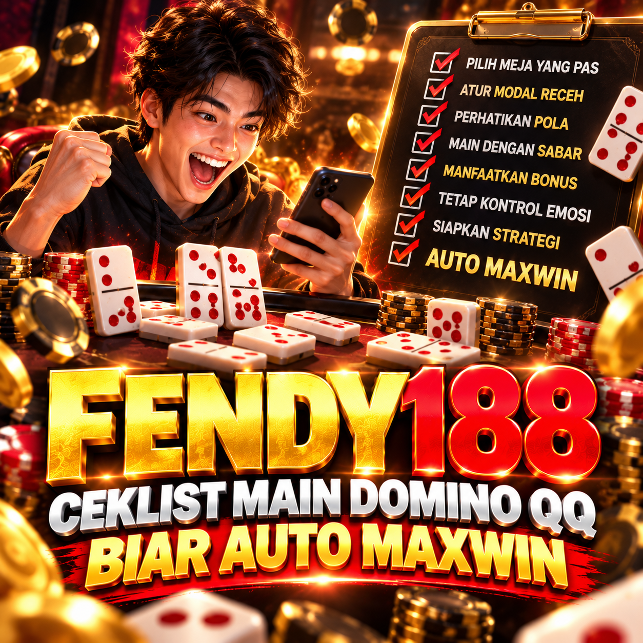 FENDY188: Ceklist Main Domino QQ Biar Auto Maxwin by Hey siriusly