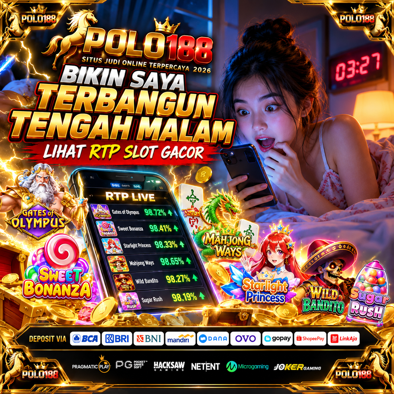 Galeri foto POLO188 Bikin Saya Terbangun Tengah Malam Lihat RTP Slot Gacor di Jakarta