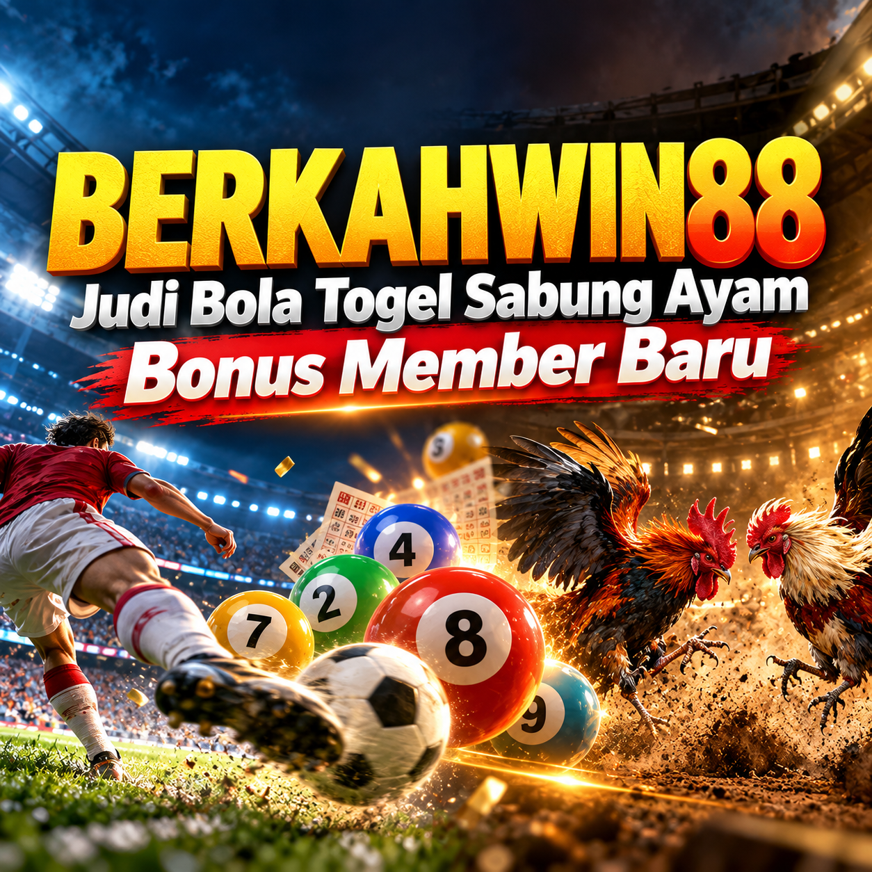 Galeri foto BERKAHWIN88 Judi Bola Togel Sabung Ayam Bonus Member Baru di Jakarta