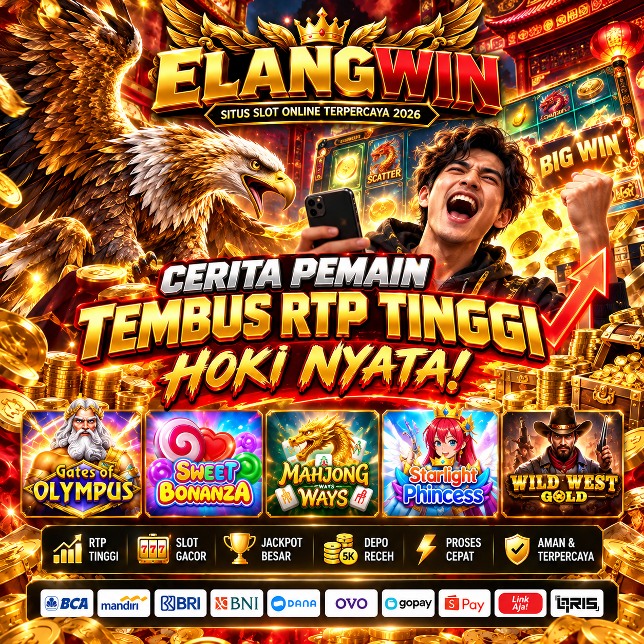 ELANGWIN: Cerita Pemain Tembus RTP Tinggi, Hoki Nyata!
