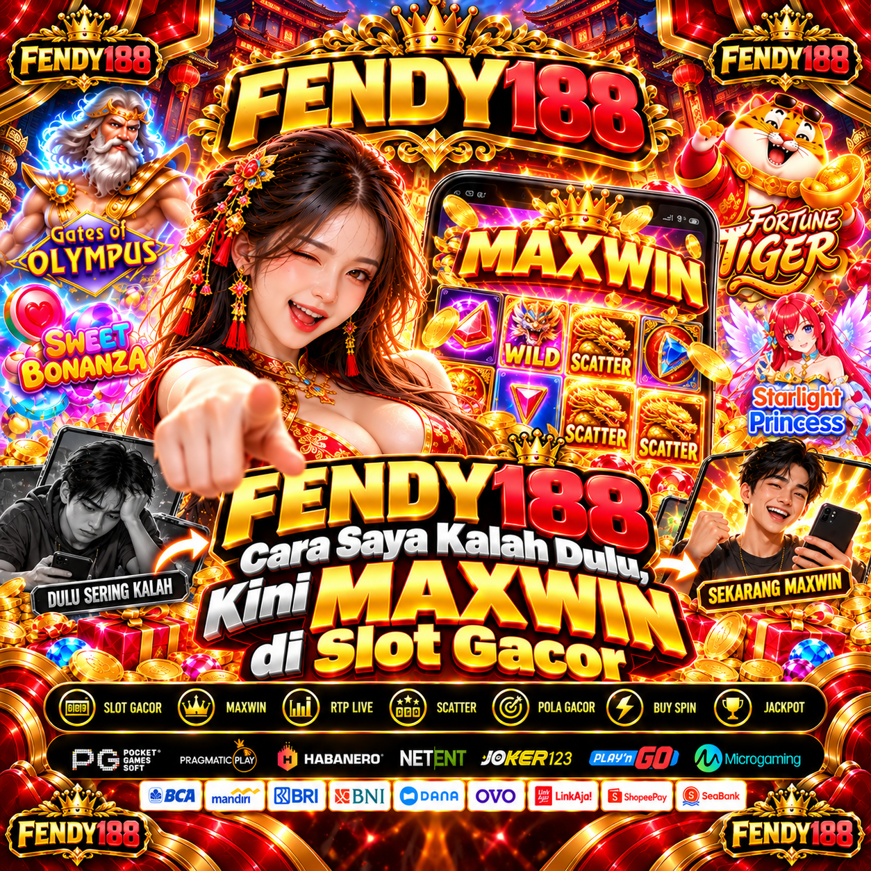 FENDY188: Cara Saya Kalah Dulu, Kini Maxwin di Slot Gacor by Hey siriusly