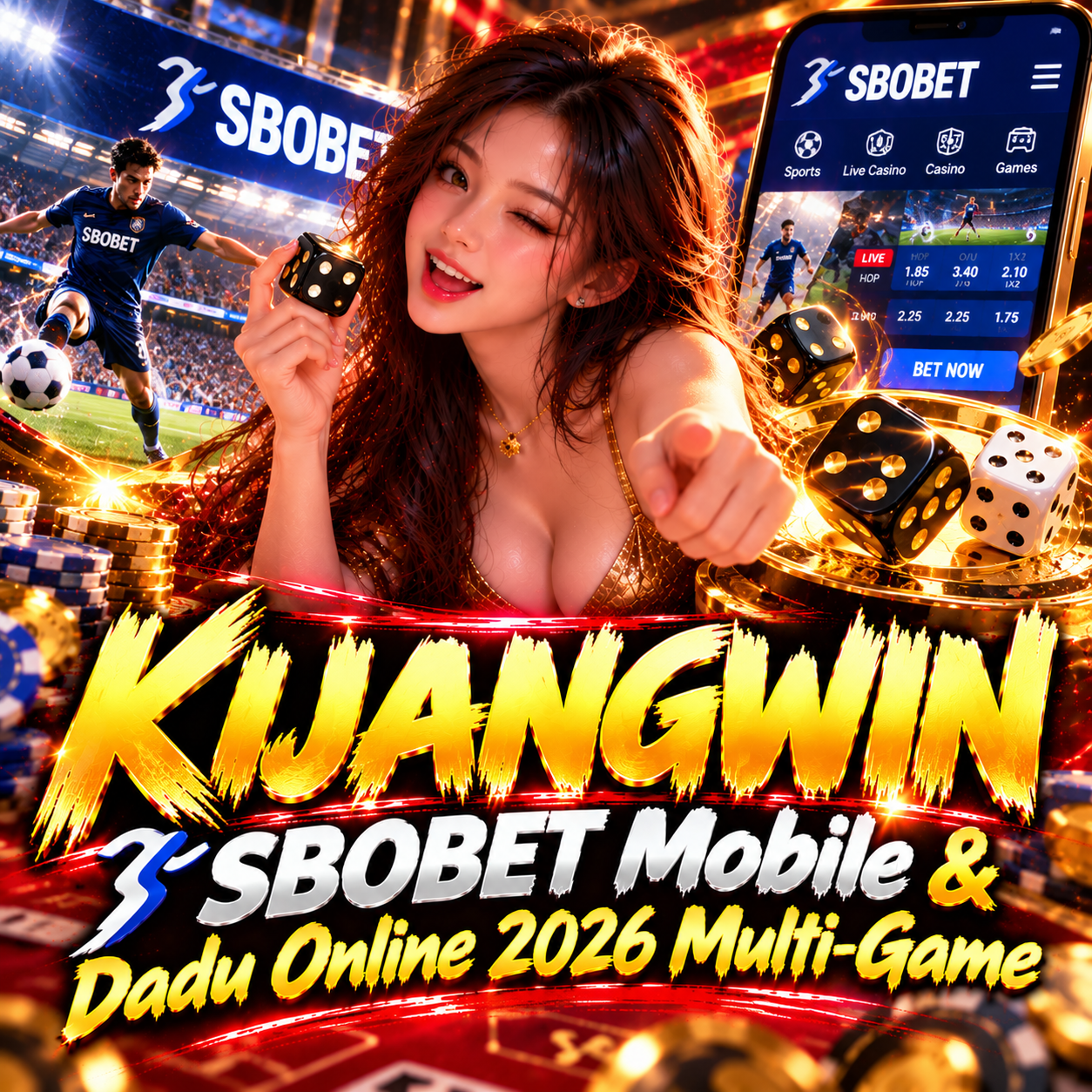 Galeri foto KIJANGWIN SBOBET Mobile & Dadu Online 2026 Multi-Game di Jakarta