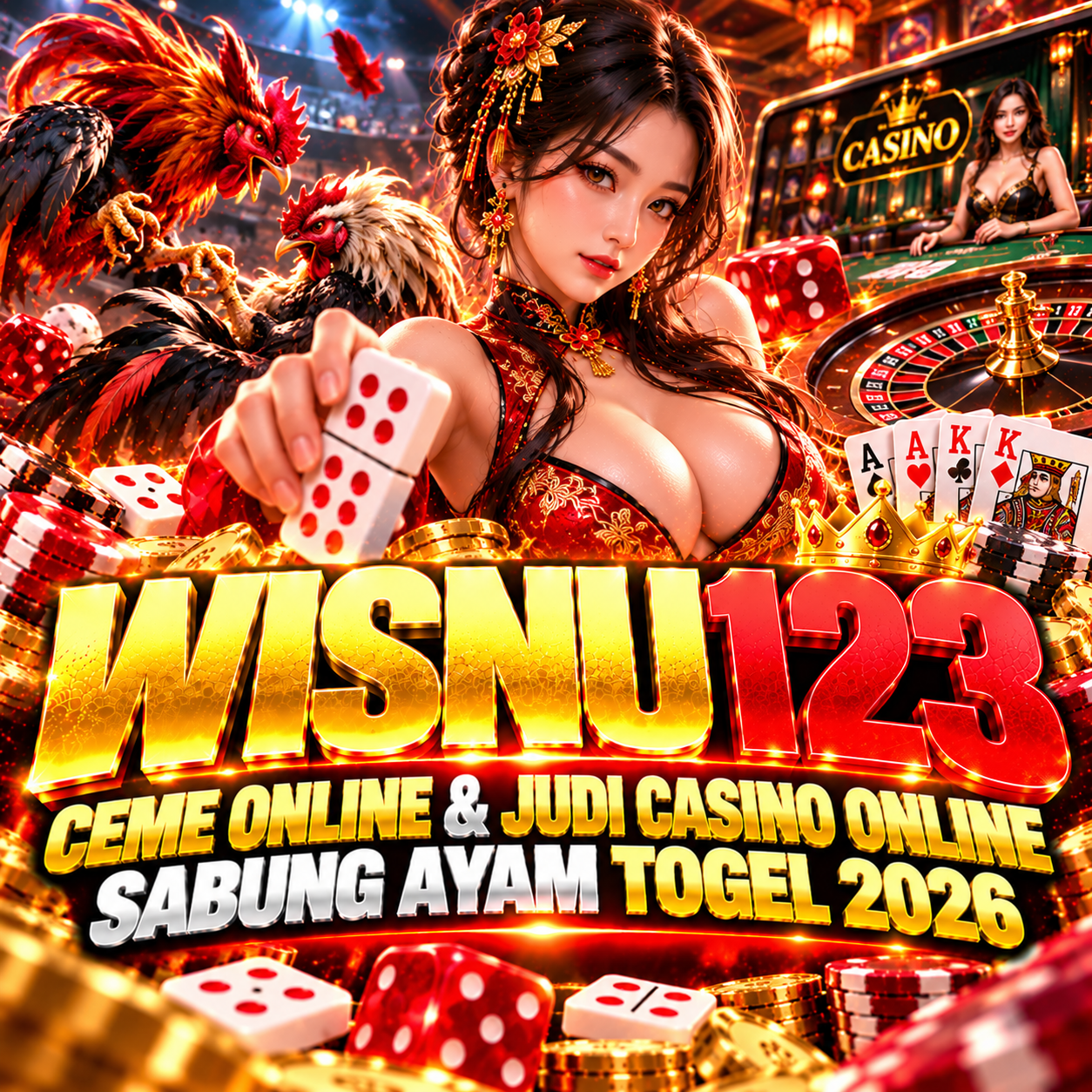WISNU123 Ceme Online & Judi Casino Online Sabung Ayam Togel 2026